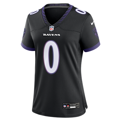 NIKE製　NFL ボルチモア・レイブンズ　ユニフォーム　[スペシャルセール！] Zay Flowers Baltimore Ravens Women's Nike NFL Game Jersey. Nike.com